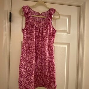 Women’s Sleeveless Ruffle Blouse – Size Medium – I LOVE H81 (Forever 21)